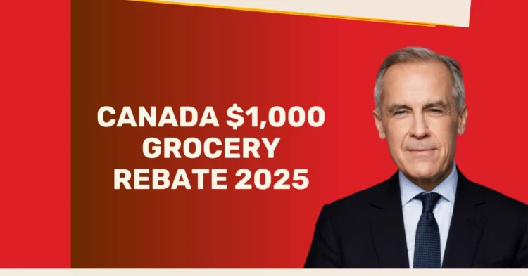 Canada $1,000 Grocery Rebate 2025: Who Qualifies, When It Arrives, and How to Prepare