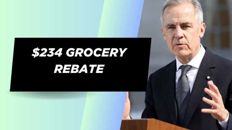 Canada $234 Grocery Rebate: Full Eligibility, Payment Dates, and Benefit Breakdown
